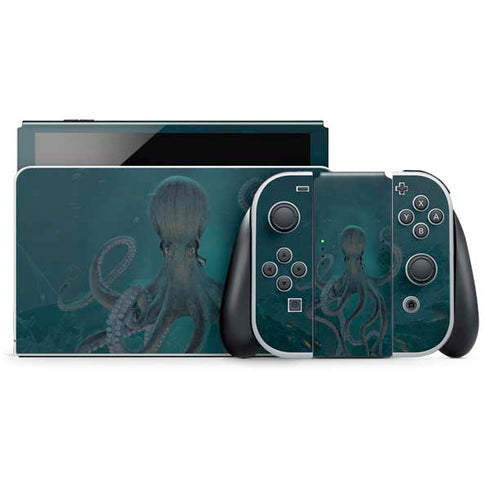 Giant Octopus by Vincent Hie Nintendo Skins